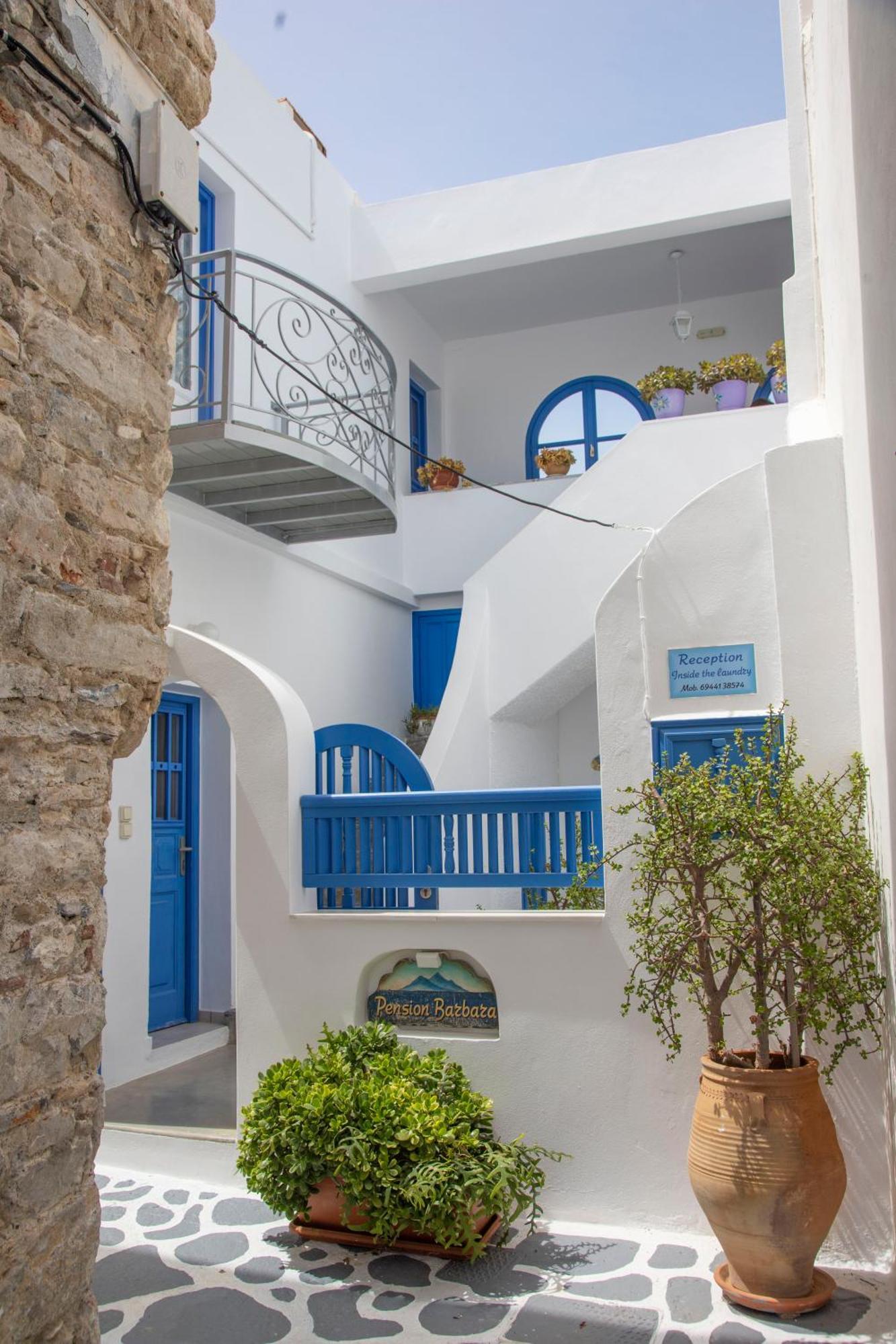Pension Barbara Katápola Exterior foto